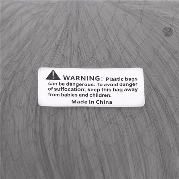 70cm/28 Inch Carve Bangs Beautiful Long Curly Wavy Hair Cosplay Wig(Granny Gray) - Picture 4 of 5